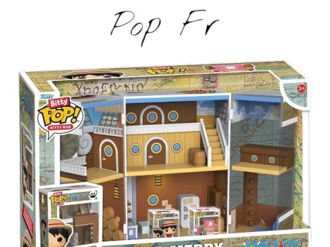 Bitty Pop Box Animation One Piece Going Merry Luffy and Chopper Le Going Merry, premier navire emblématique de l'Équipage du Chapeau de Paille, rejoint l'univers One Piece en Bitty Pop Box.