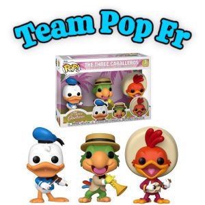 Découvrez le pack de figurines Funko Pop Disney Les Trois Caballeros n°3 à 45,00 €. Comparez les meilleures offres sur Team Pop Fr.