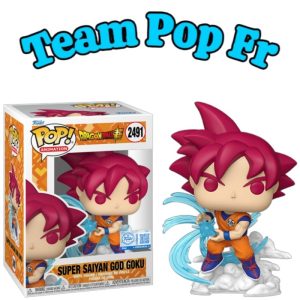 Découvrez la figurine Funko Pop Dragon Ball Super Saiyan God Goku n°2491 à 18,00 €. Comparez les meilleures offres sur Team Pop Fr.