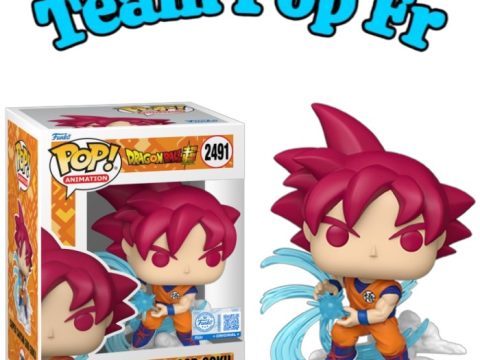 Découvrez la figurine Funko Pop Dragon Ball Super Saiyan God Goku n°2491 à 18,00 €. Comparez les meilleures offres sur Team Pop Fr.