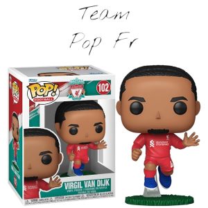 La Funko Pop Virgil van Dijk immortalise le légendaire défenseur central de Liverpool FC. Une figurine incontournable pour les supporters des Reds.