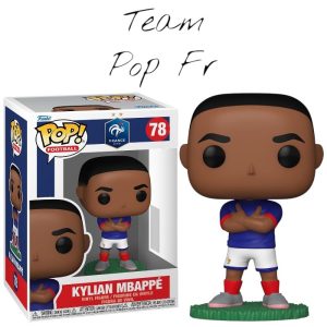 Kylian Mbappé est immortalisé en figurine Funko Pop, vêtu du maillot de l'équipe de France porté lors de la Coupe du Monde 2026.