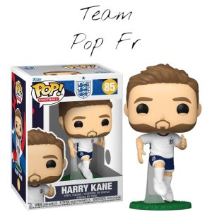 Harry Kane, international anglais, arborant le maillot de la sélection d'Angleterre avec son numéro 9 floqué.