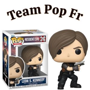 Comparez le prix de la Funko Pop Leon S. Kennedy sur Team Pop Fr. Retrouvez le héros emblématique de Resident Evil.