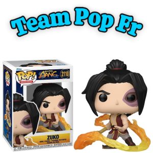 Découvrez la figurine Funko Pop Avatar The Last Airbender Zuko n°2110 à 16,00 €. Comparez les meilleures offres sur Team Pop Fr.