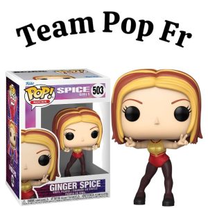 Comparez le prix de la figurine Funko Pop Geri Halliwell, alias Ginger Spice, figure incontournable des Spice Girls.