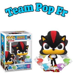 Figurine Funko Pop Sonic the Hedgehog Shadow Emeralds Flocked n°1300 comparez les meilleures offres sur Team Pop Fr.