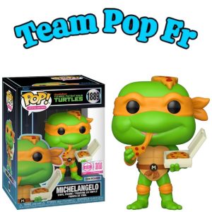 Dénichez la Funko Pop Michelangelo n°1889 (TMNT) au meilleur prix des économies avec Team Pop Fr.
