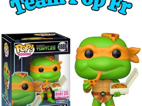 Dénichez la Funko Pop Michelangelo n°1889 (TMNT) au meilleur prix des économies avec Team Pop Fr.