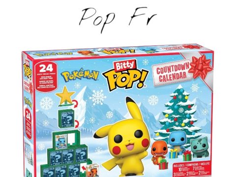 Bitty Pop Calendrier de l’Avent Pokemon 24 jours de surprises 🎄 Disponible sur Team Pop Fr : le calendrier de l'Avent Pokémon avec 24 surprises, dont un Bitty Pop à découvrir derrière chaque case.
