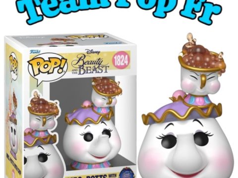 Funko Pop Beauty and the Beast – Mrs. Potts with Chip n°1824 Dénichez la Funko Pop Mrs. Potts with Chip n°1824 à 16,00€. Comparez toutes les meilleures offres du web rapidement sur Team Pop Fr !