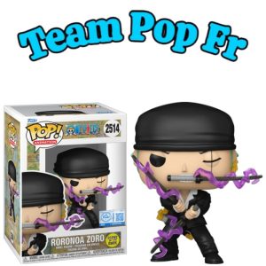 Dénichez la Funko Pop Zoro Dressrosa Glow n°2514 à 18,00€. Comparez toutes les meilleures offres du web rapidement grâce à Team Pop Fr !